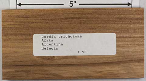 Афата – Cordia trichotoma