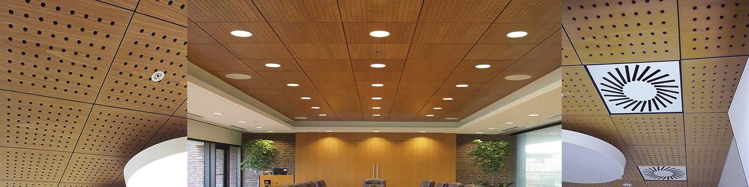 Потолочные панели деревянные для подвесного потолка Армстронг