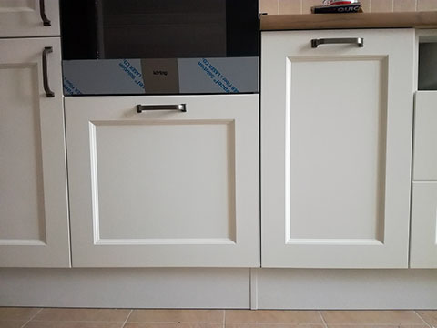 Кухонная мебель – МДФ, белая эмаль